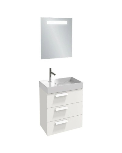 Тумба белый глянец 59,5 см Jacob Delafon Rythmik EB1306-G1C