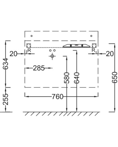 Тумба белый 76 см Jacob Delafon Soprano EB1330-N18