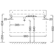 Тумба белый 96 см Jacob Delafon Soprano EB1331-N18