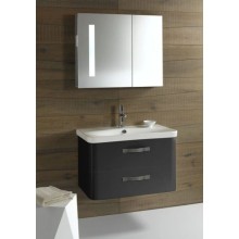 Тумба серый антрацит 77,6 см 2 ящика Jacob Delafon Replay EB1046-442