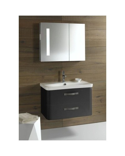 Тумба серый антрацит 77,6 см 2 ящика Jacob Delafon Replay EB1046-442