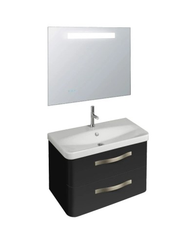 Тумба серый антрацит 77,6 см 2 ящика Jacob Delafon Replay EB1046-442