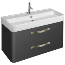 Тумба серый антрацит 97,4 см 2 ящика Jacob Delafon Replay EB1047-442