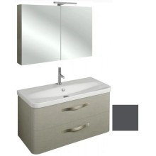 Тумба серый антрацит 97,4 см 2 ящика Jacob Delafon Replay EB1047-442