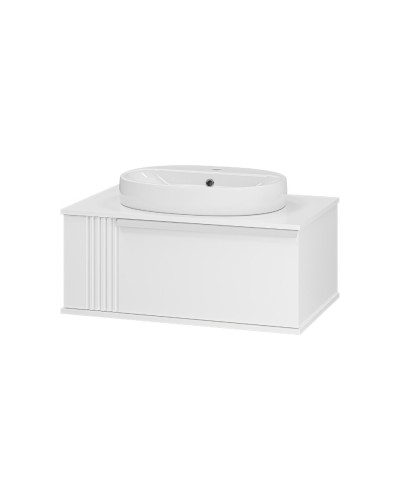 SAVOY - 80 Тумба подвесная с 1 ящ. белый