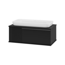 SAVOY - 90 Тумба подвесная с 1 ящ. черный