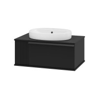 SAVOY - 80 Тумба подвесная с 1 ящ. черный