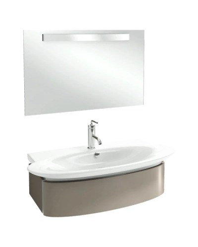 Тумба серый титан глянец 83 см Jacob Delafon Presquile EB1100-N21