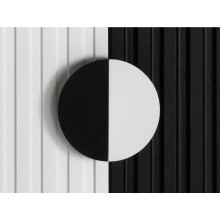 RICHARD -105 Тумба подвесная 2 дв. белый/черный