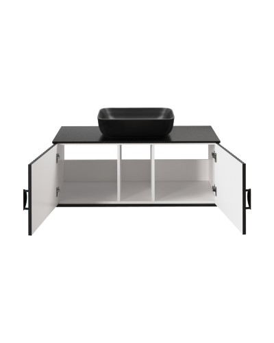 RICHARD -105 Тумба подвесная 2 дв. черный