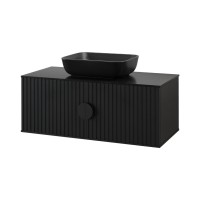 RICHARD -105 Тумба подвесная 2 дв. черный