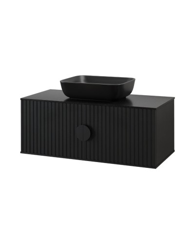 RICHARD -105 Тумба подвесная 2 дв. черный