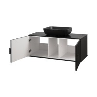 RICHARD -105 Тумба подвесная 2 дв. черный