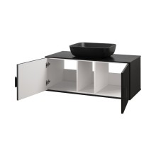 RICHARD -105 Тумба подвесная 2 дв. черный