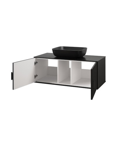 RICHARD -105 Тумба подвесная 2 дв. черный