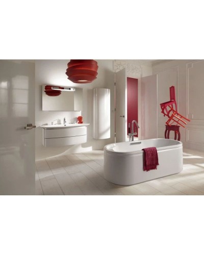 Тумба серый титан глянец 83 см Jacob Delafon Presquile EB1104-N21