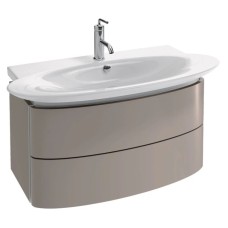 Тумба серый титан глянец 83 см Jacob Delafon Presquile EB1104-N21