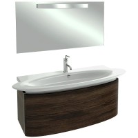 Тумба палисандр шпон 109 см 2 ящика Jacob Delafon Presquile EB1105-V13