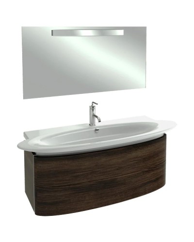 Тумба палисандр шпон 109 см 2 ящика Jacob Delafon Presquile EB1105-V13