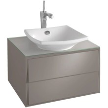 Тумба серый титан глянец 60 см Jacob Delafon Escale EB762-N21