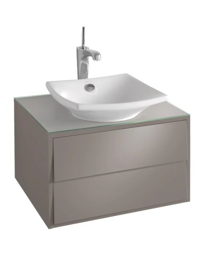 Тумба серый титан глянец 60 см Jacob Delafon Escale EB762-N21