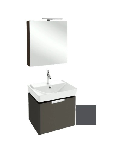 Тумба серый антрацит глянец  57,3 см Jacob Delafon Reve EB1130-442