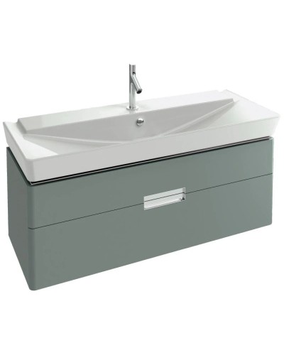 Тумба оливковый блестящий 117,3 см 2 ящика Jacob Delafon Reve EB1137-G95