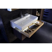 Тумба ледяной коричневый глянец 80 см Jacob Delafon Terrace EB1186-N23