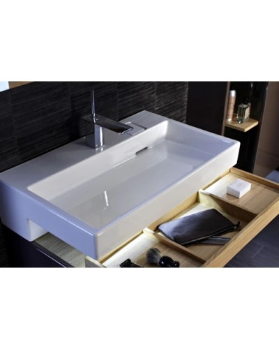 Тумба ледяной коричневый глянец 80 см Jacob Delafon Terrace EB1186-N23