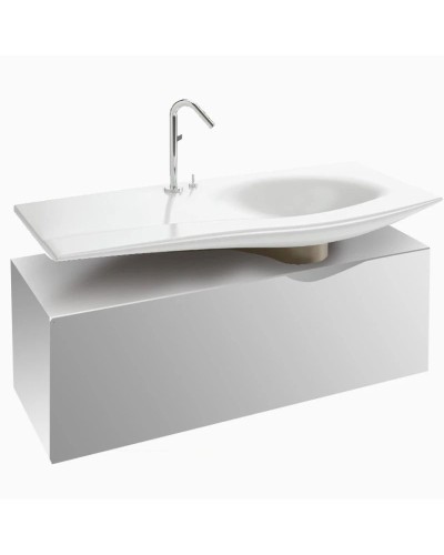 Тумба белый глянец 120,5 см Jacob Delafon Stillness EB2000-G1C