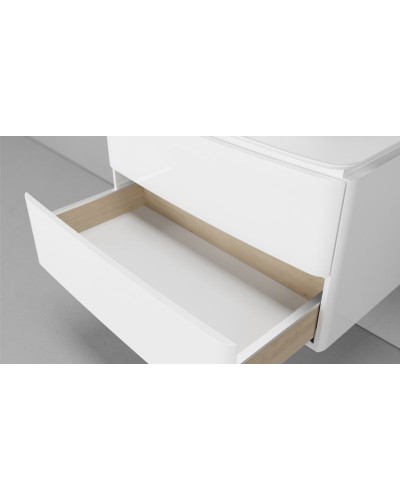 Тумба под раковину Velvex Luna 60 tpLUN.60-21.43 подвесная Белая