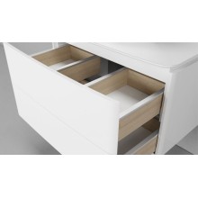 Тумба под раковину Velvex Luna 60 tpLUN.60-21.43 подвесная Белая