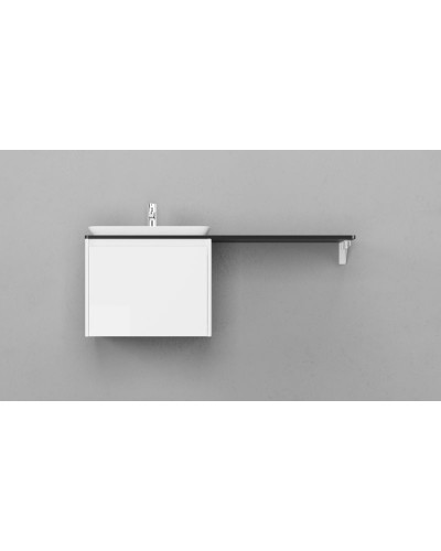 Тумба под раковину Velvex Klaufs 56x60.1Y tpKLA.56.60.1Y-616.216 подвесная Белая