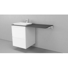 Тумба под раковину Velvex Klaufs 56x60.2Y tpKLA.56.60.2Y-616.216 подвесная Белая