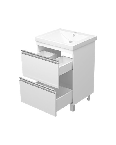 Ингрид - 60 Тумба напольная с 2 ящ.эмаль