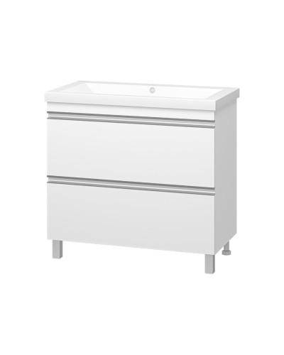 Ингрид - 90 Тумба напольная с 2 ящ.эмаль