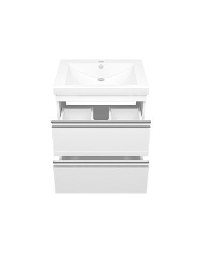 Ингрид - 60 Тумба подвесная с 2 ящ.эмаль, глянец