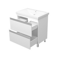 Ингрид - 75 Тумба напольная с 2 ящ.эмаль