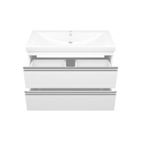 Ингрид - 90 Тумба подвесная с 2 ящ.эмаль