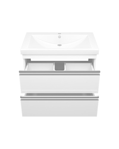 Ингрид - 75 Тумба подвесная с 2 ящ.эмаль