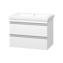 Ингрид - 75 Тумба подвесная с 2 ящ.эмаль