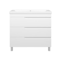 Софт - 90 Тумба напольная с 3 ящ. эмаль