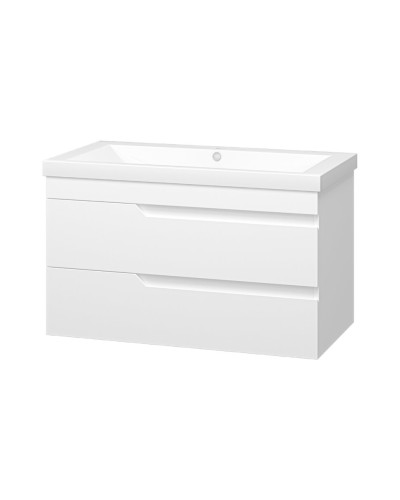 Софт - 90 Тумба подвесная с 2 ящ. эмаль