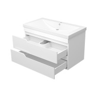 Софт - 90 Тумба подвесная с 2 ящ. эмаль