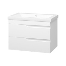 Софт - 75 Тумба подвесная с 2 ящ. эмаль