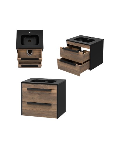 MONSOUR - 60 Тумба подвесная с 2 ящ.