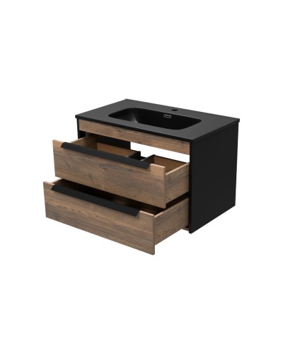 MONSOUR - 80 Тумба подвесная с 2 ящ.