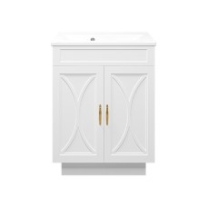 Амбра - 65 тумба прямая белая