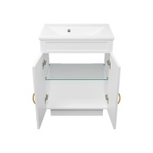 Амбра - 65 тумба прямая белая