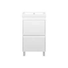 Алиса - 50 тумба 1 ящ. напольная белая эмаль